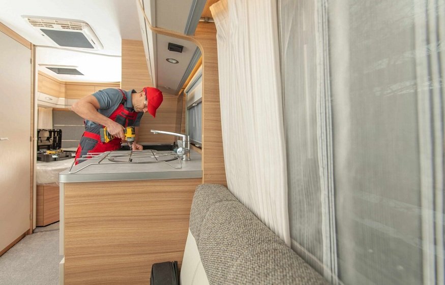 Travel Trailer Storage